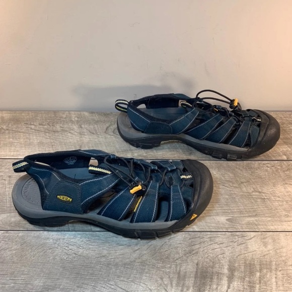 mens blue sandals